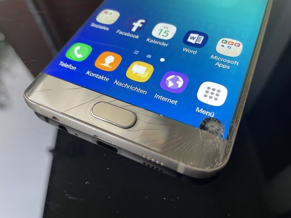 Samsung Galaxy S6 edge+ SM-G928F Smartphone (5,7 Zoll (14,39 cm) Touch-Display