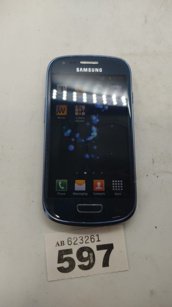 Galaxy S3 mini 8GB blau Android (entsperrt) Smartphone GEBRAUCHT, NUR GERÄT.
