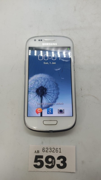Samsung Galaxy S III Mini GT-I8190 – 8GB – weiß (Netzwerk Drei) Smartphone