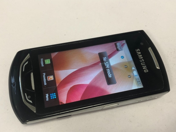 Samsung Monte S5620 Smartphone (entsperrt) – Schwarz & Silber