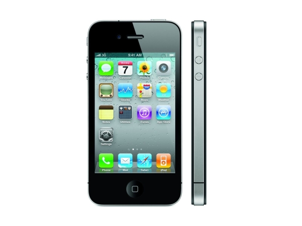 Apple iPhone 4 64GB Smartphone – silber (entsperrt) B0014