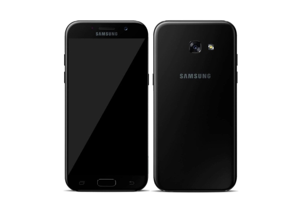 Samsung Galaxy A5 2017 SM-A520F 32GB Black Schwarz Android Smartphone – Sehr Gut