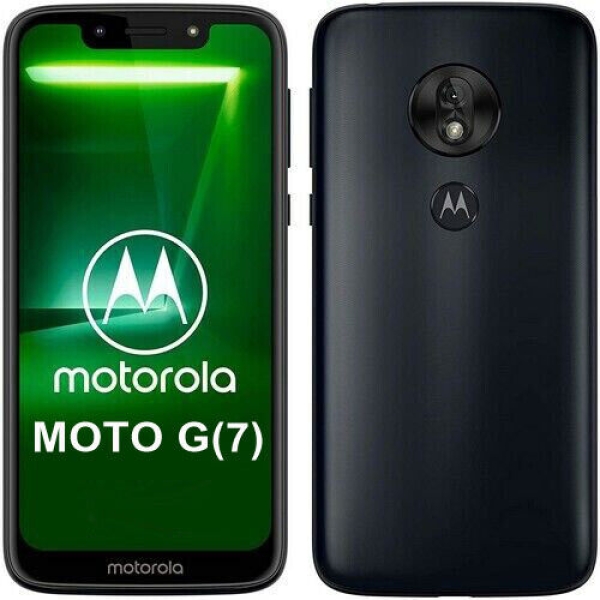 Motorola Moto G7  Smartphone 6,4 Zoll 64GB 4GB Blau Dual-SIM XT1962-5