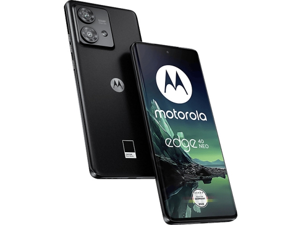 MOTOROLA edge40 neo 256 GB Black Beauty Dual SIM Smartphone