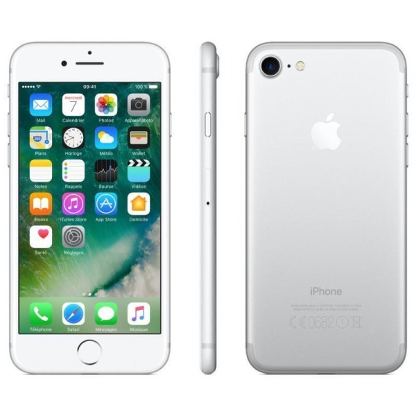 Apple iPhone 7 128GB silber entsperrt simfrei 4G Handy Smartphone A1778 D1