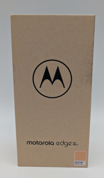 Motorola Edge 40 Neo Peach Fuzz 256 GB Speicher, 12 GB Ram Smartphone NEU