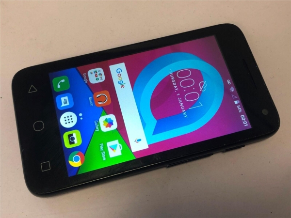 Alcatel Pixi 4 (4) 4034X 4GB/8GB – schwarz (entsperrt) Android Smartphone Handy