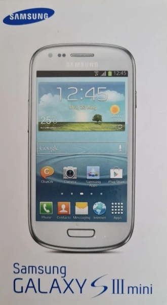 Samsung Galaxy S III mini GT-I8190 8GB ohne NFC Smartphone Ohne Simlock – Blau