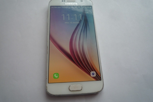 Samsung Galaxy S6 SM-G920F – 32GB – White Pearl (entsperrt) Smartphone 1717