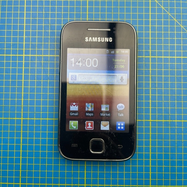 Samsung Galaxy Y Young GT-S5360 – Smartphone Handy schwarz & orange (entsperrt) –
