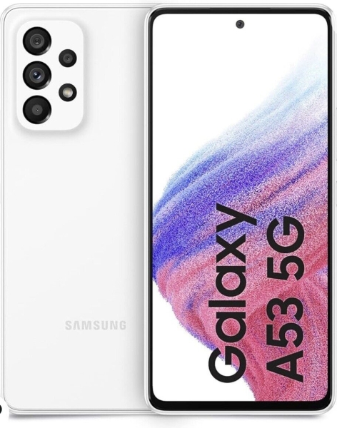 Samsung Galaxy A53 5G Smartphone 6GB/128GB 6,5 Zoll Weiß