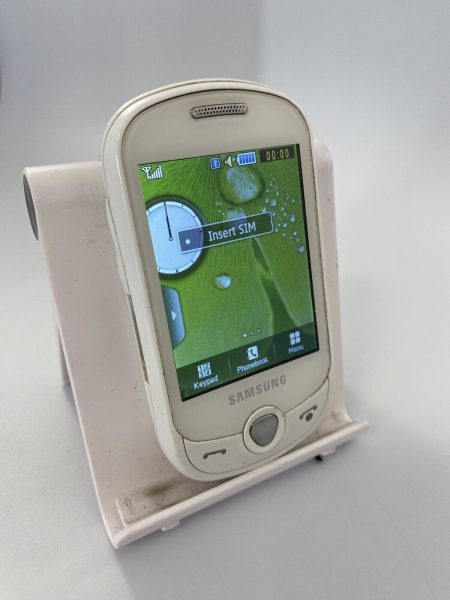 Samsung C3510 Genua weiß entsperrt 30MB 2,8″ 1,3MP SMS Mini Smartphone