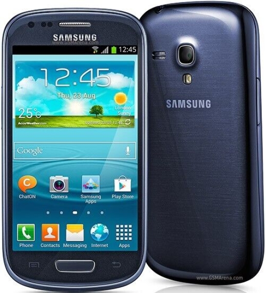 ENTSPERRT 2 All Sehr guter Zustand blau Samsung Galaxy S III Mini GT-I8200N Smartphone 3POST