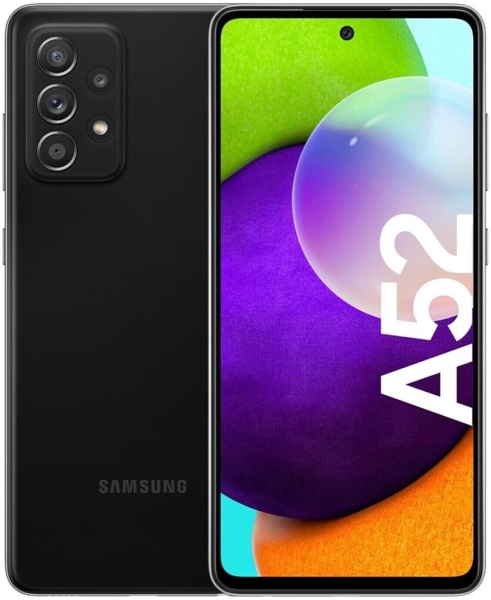 Samsung A525F Galaxy A52 128GB Android Handy LTE Smartphone 6,5″ AMOLED schwarz