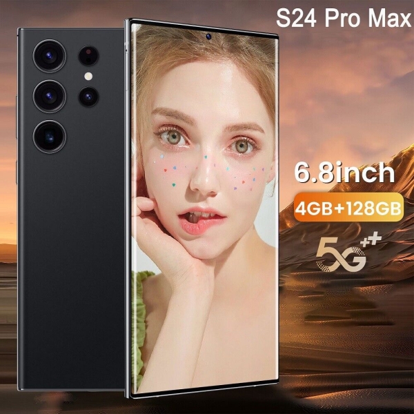 Neu S24 Pro Max Entsperrte Android 5G Smartphone 128GB Dual SIM Mobile Markenlos