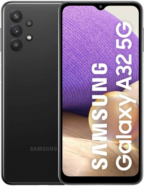 Samsung Galaxy A32 5G, 6GB 64GB schwarz entsperrt Smartphone guter Zustand Klasse B
