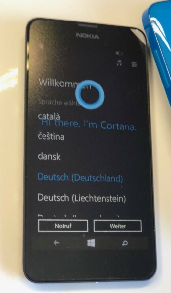 Nokia Lumia 635 – 8GB – CYAN (Blau)   (Ohne Simlock) Smartphone – Nagelneu!