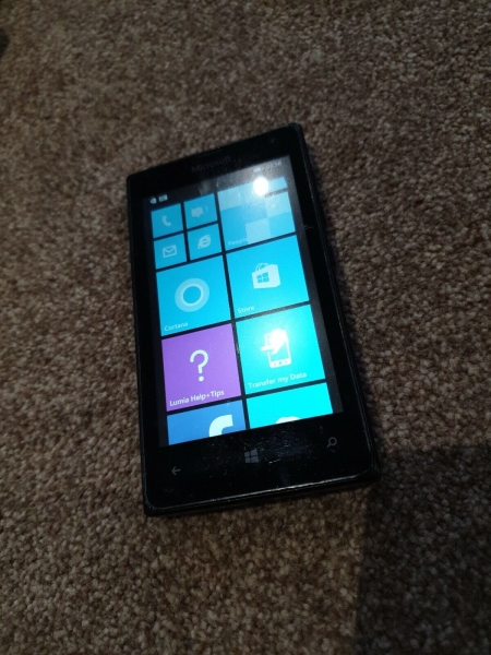 Microsoft Nokia Lumia 435 Smartphone (RM-1071). GEBRAUCHT – guter Zustand