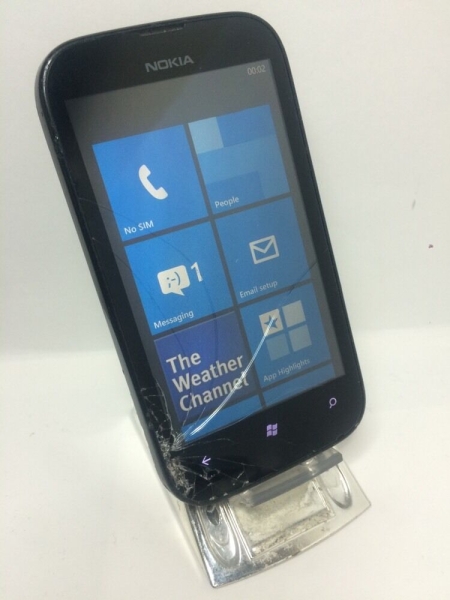 Nokia Lumia 510 – Schwarz Handy Smartphone defekt Ersatzteile oder Reparaturen