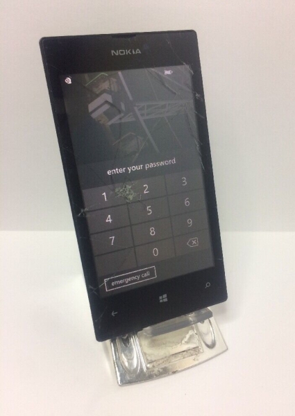 Nokia Lumia 520 – Schwarz Handy Smartphone defekt Ersatzteile Reparaturen Sim Pin 2