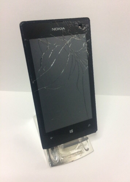 Nokia Lumia 520 – Schwarz Handy Smartphone defekt Ersatzteile Reparatur kein Strom 3