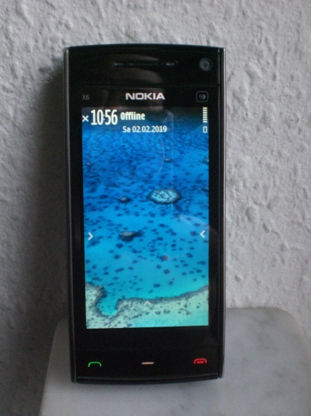 Nokia X6-00 – 8GB – Schwarz Smartphone