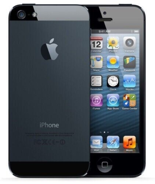Original Zustand iPhone 5 Schwarz 16GB entsperrt Schwarz Smartphone