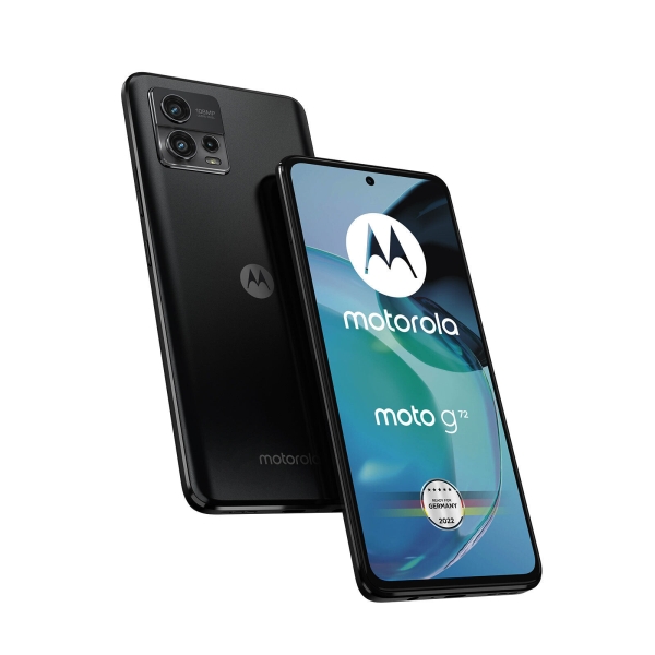 Motorola Moto G72 6GB + 128GB Polar Blue  LTE Smartphone Dual-SIM Handy POLED