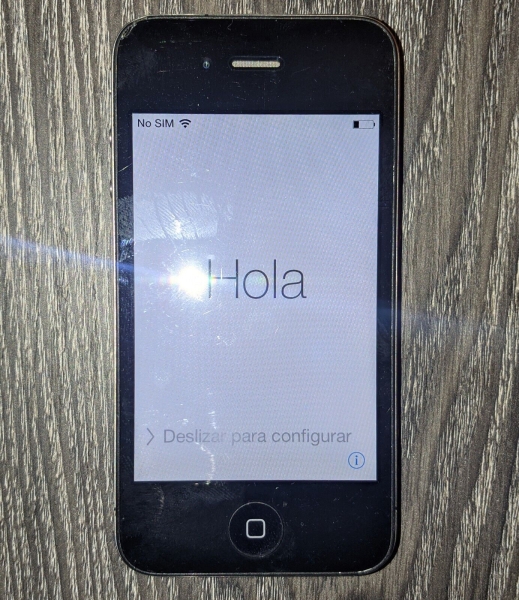 Apple iPhone 4 – 16GB – Schwarz A1332 (GSM) (Netzwerkschloss unbekannt)
