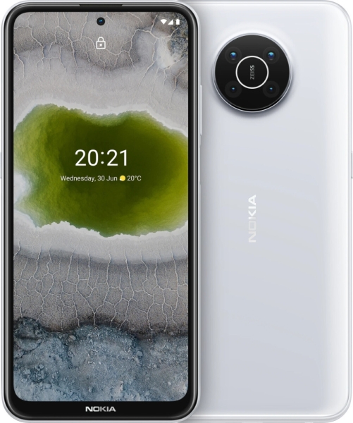 Nokia X10 128GB Snow LTE Android 6,67 Zoll Smartphone – SEHR GUT REFURBISHED