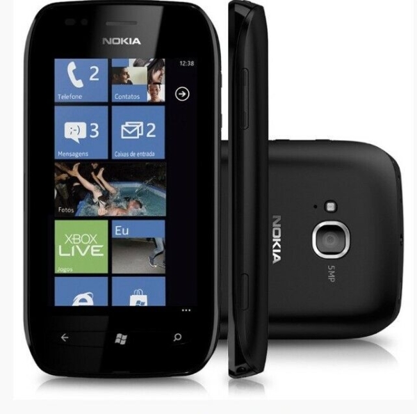 Nokia Lumia 710 – 8GB – Schwarz (entsperrt) Smartphone (Neuwertig)