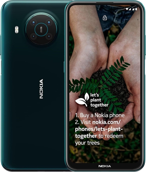 Nokia X10 6,67 Zoll Android UK SIM Kostenloses Smartphone mit 5G Konnektivität – 6 GB