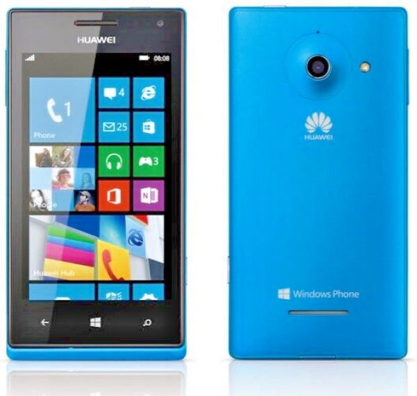 Smartphone Huawei Ascend W1 Blue Windows 8 GPS  – NEU / OVP