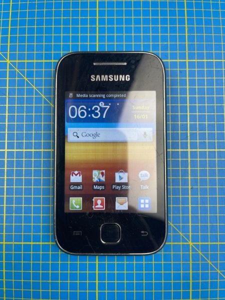 Samsung Galaxy Y Young GT-S5360 – grau (entsperrt) Smartphone Handy