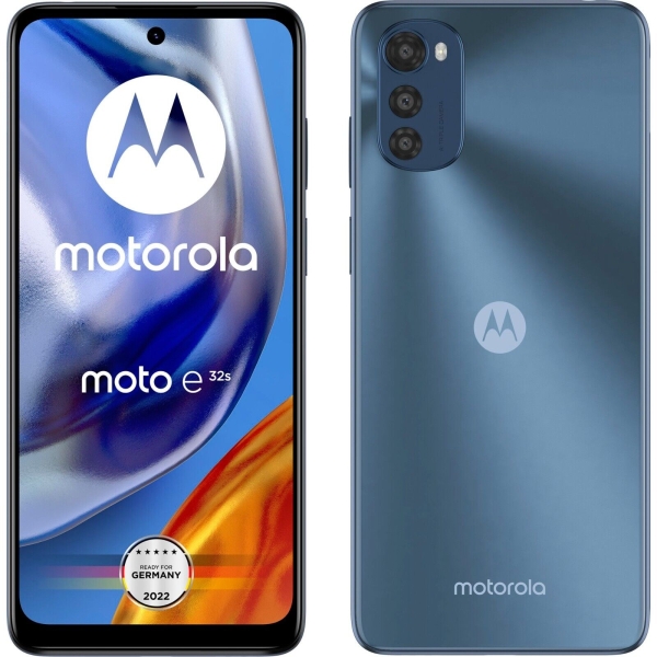 Motorola Smartphone Handy Moto E32s 3 GB 32 GB 5000 mAH 16 MP gravity grau