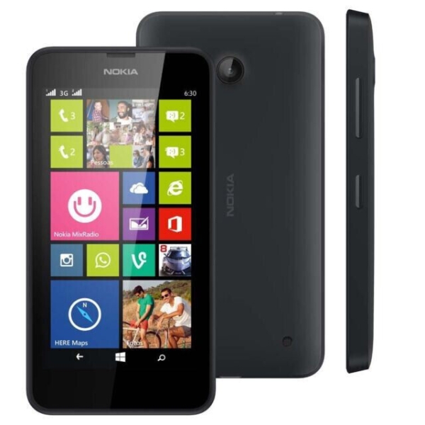 Nokia Lumia 630 8GB Schwarz (Ohne Simlock) Smartphone