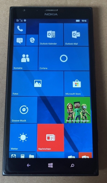 Nokia  Lumia 1520  – Schwarz (Ohne Simlock) Smartphone