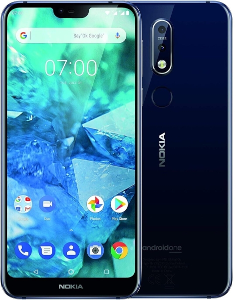 Nokia 7.1 32GB midnight blue LTE Smartphone Single-SIM Ohne -wie NEU- 5,84″ Zoll