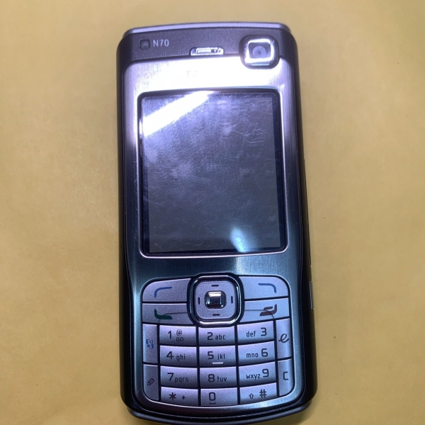 Nokia N70 – silber (entsperrt) Handy guter Zustand