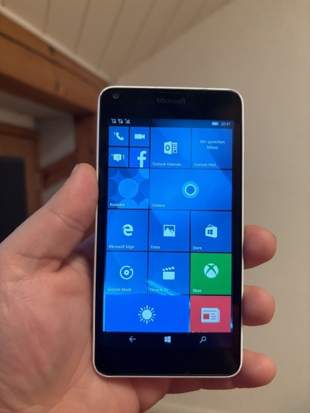 Nokia  Lumia 630 Dual SIM – 8GB – Weiss (Ohne Simlock) Smartphone