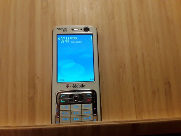 Handy Nokia N73 weiss  (Ohne Simlock) Smartphone