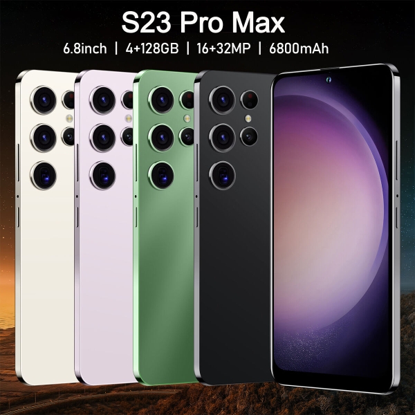 Neue S23 Pro Max Entsperrte Android 5G Smartphone 4+128GB Dual SIM 6800mAh Handy