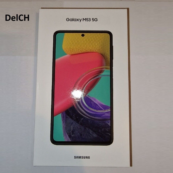 Samsung Galaxy M53 5G SM-M536B/DSN 128GB 8GB Dual-SIM-freies Smartphone neu versiegelt