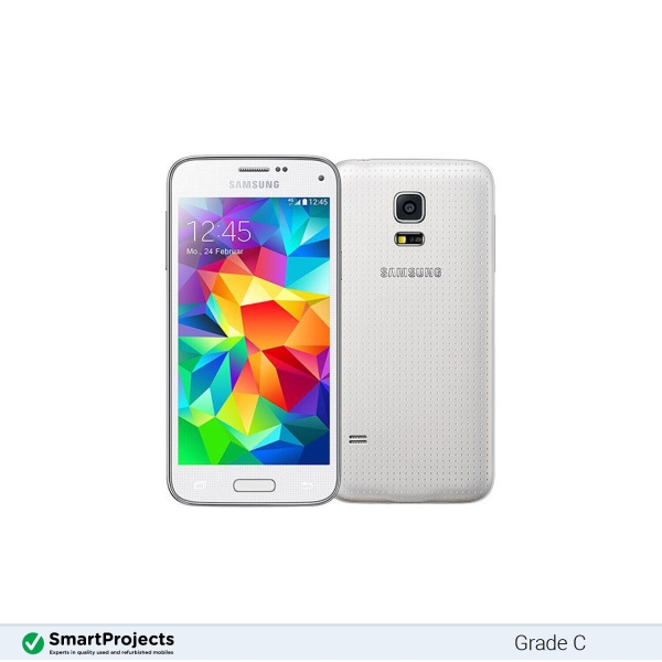 Samsung Galaxy S5 Glitter White 16 GB Grade C – entsperrtes Smartphone