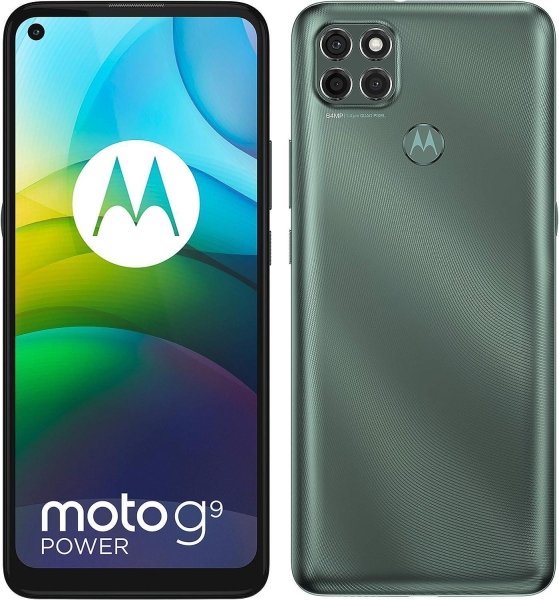 Motorola Moto G9 Power XT2091-3 128GB Metallic Sage entsperrt Handy Smartphone C