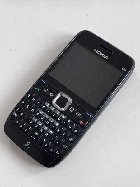 Nokia E63 – Ultramarinblau (entsperrt) Smartphone Original Made in Finland