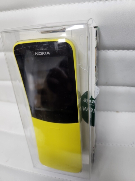 Gelb Nokia 8110 4G (4GB) (ENTSPERRT) Handy Slider Handy (Top Zustand)