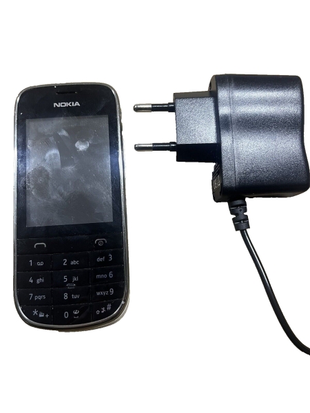 Handy Nokia 203 schwarz  Smartphone