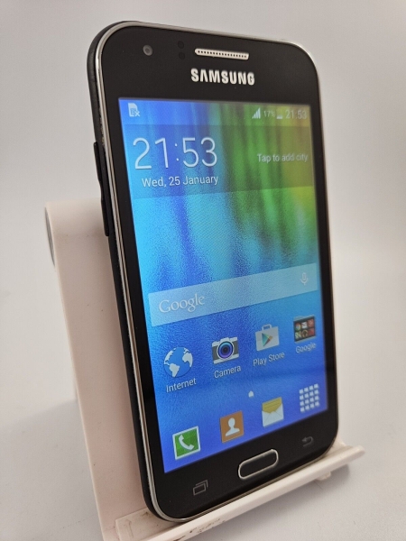 Samsung Galaxy J1 schwarz entsperrt 4GB 4,3″ 5MP Android Smartphone