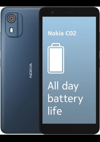 Nokia C02 5.45″ Dual SIM Smartphone Simfrei 32GB Handy Android 12 – Cyan